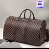 GENEVA Large Capacity Unisex Duffel Bag - Brown