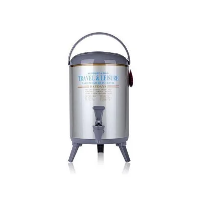 Daydays 9.5 Litres Water Tea Hot &amp; Cold Thermos Flask - Silver