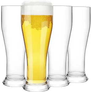 Set Of 6 Beer Glasses, Juice, Water 480ml - Clear
