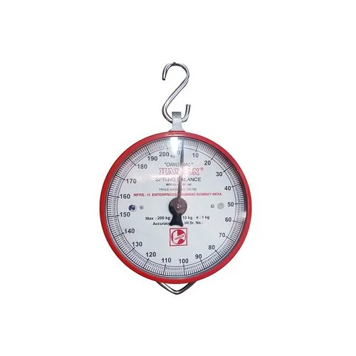 Hanson Mechanical Weighing Scale With Accurate Measurements-Silver