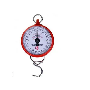 100kg Original Hanson Heavy Duty Hanging Weighing Scale- Red.