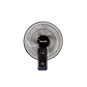Saachi Wall Mount Fan With Powerful Wind-Black