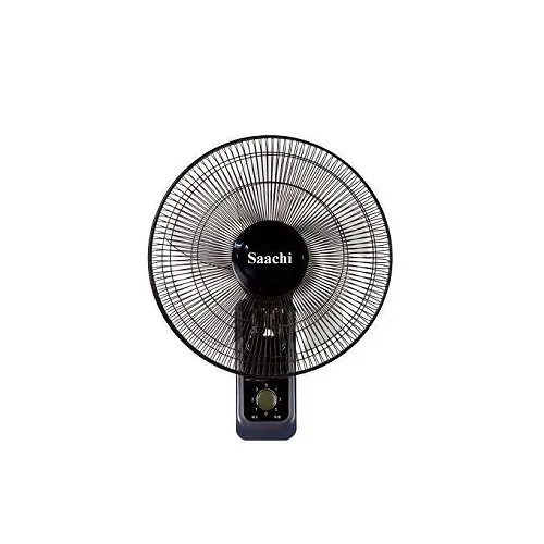 Saachi Wall Mount Fan With Powerful Wind-Black