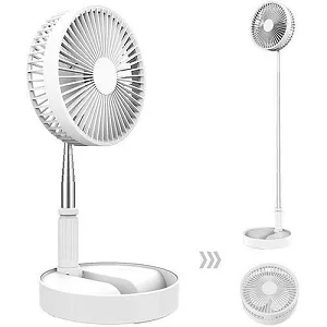 Portable Folding Fan, Mini Evaporative Air Cooler Table Fan