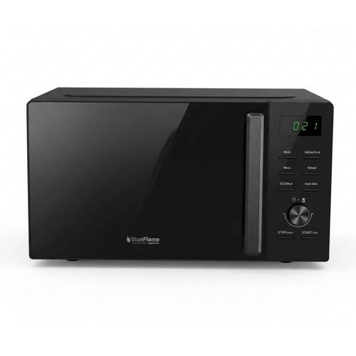 Blueflame 20L Digital Microwave Oven With Auto-Cook &amp; Quick Defrost - Black