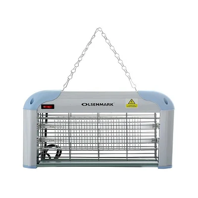 OLSENMARK Fly &amp; Insect Killer - Powerful Fly Zapper 2x15W UV Light Tube - Electric Bug Zapper, Insect Killer, Fly Killer, Wasp Killer - Insect Killing Mesh Grid -Multi