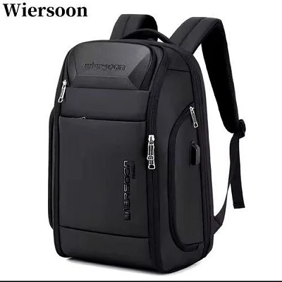 Wiersoon High Quality Laptop Bag Backpack Antitheft Bag