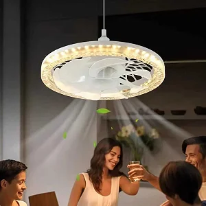 Modern LED Ceiling Fan with Light - 7 Blades,Remote Control