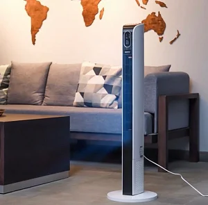 Geepas GF21167N Digital Tower Fan Remote Control