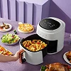 Oil Free Electric Air Fryer Round Hot 8 Litres Silver crest Air Fryer