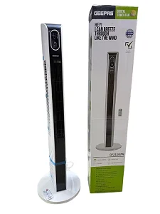 Geepas GF21167N Digital Tower Fan Remote Control