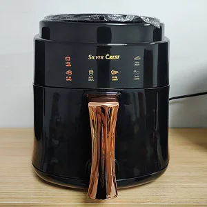 Silver Crest 8L Oil Free Electric Air Fryer - Black