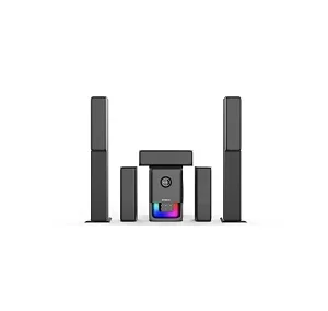 Global Star Bluetooth Speaker Home Speaker GS-V85 100Watts 5.1 Home Multispeaker System | Speaker Model no. GS-8912 (1YRS WRNTY) - BLACK