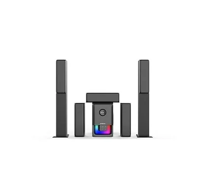 Global Star Bluetooth Speaker Home Speaker GS-V85 100Watts 5.1 Home Multispeaker System | Speaker Model no. GS-8912 (1YRS WRNTY) - BLACK
