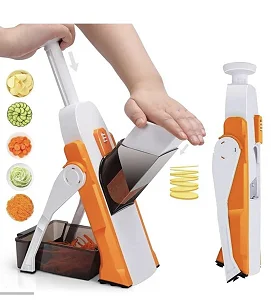 Potato Slicer, Chopper For Vegetable & Fruits Chopper Cutter With Stainless Steel Blade
