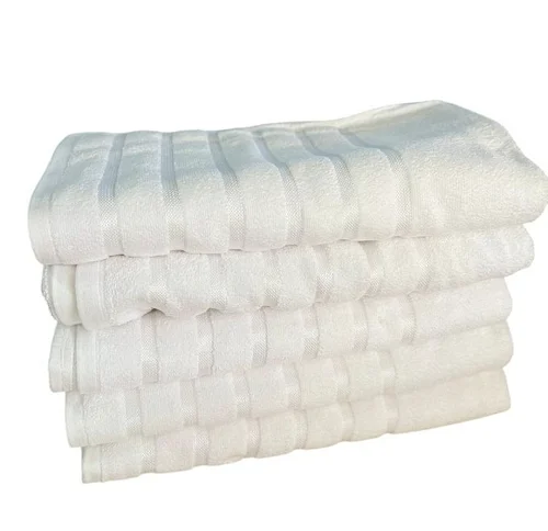 Large Size Cotton Bath Towel 90x 160cm - White