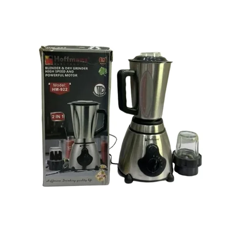 Hoffmans HM-922 Electric Blender And Grinder  Stainless Steel Blender 2-in-1