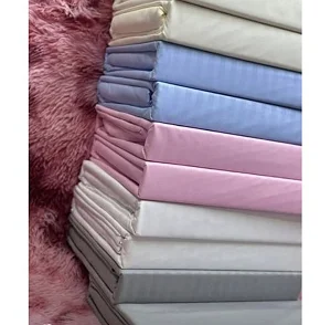 5X6 Egyptian Cotton Bedsheets 4pcs(2 flat sheets and 2 pillow cases) - Multicolor