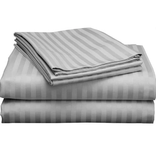 5X6 Egyptian Cotton Bedsheets 4pcs(2 flat sheets and 2 pillow cases) - Grey