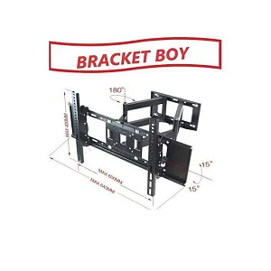 Double Arm TV Wall Mount Suitable For 26 To 55 Inch-Black