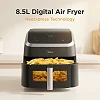 Midea 8.5L Digital Electric Fryer - Black