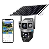 4G Solar Powered CCTV Camera, Full HD 6MP with Night Vision, Motion