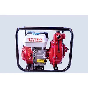 Honda High Pressure Petrol Engine Surface Water Pump – 3 Outlets Up To 400M - Red/white