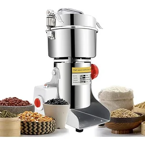 500g Stainless Electric Grain Spice Grinder - Silver