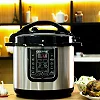 Geepass 14-in-1 Multi Cooker, 8Liter Electric Pressure Cooker - Silver