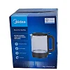 Midea Cordless Electric Glass Kettle 1.7L- Black