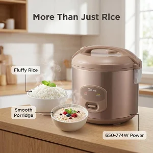 Midea Electric Rice Cooker 1.8L- Brown