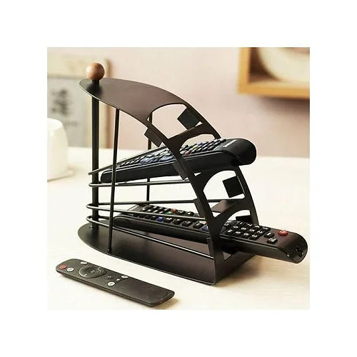 Portable table remote organizer - Black