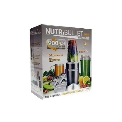 Nutribullet Original Magic Bullets Pro 900 Series Nutrition Juicer Blender Extractor Mixer- Silver