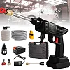 Portable Cordless High-pressure Car Washer Water Gun With 1 Battery