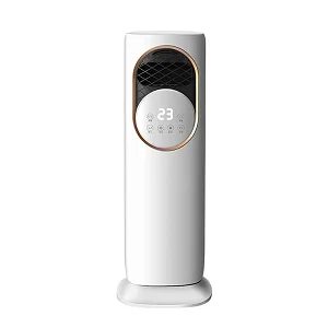 4-in-1 Oscillating Tower Fan Cooler & Heater with Humidifier – White
