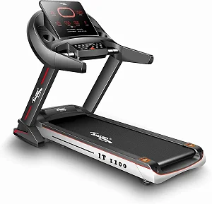 InterTrack Treadmill With DC Motor - 150KG - Black