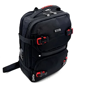 Men's Backpack Oxford Cloth Laptop Backpack Bag-Black