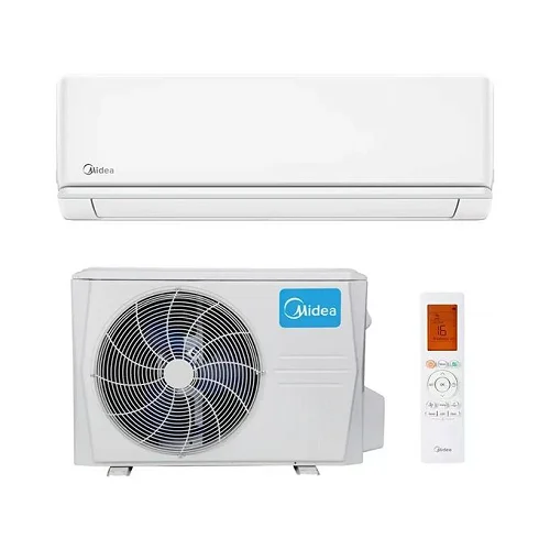 Midea 9,000 BTU Mini Split Inverter Air Conditioner/Heating System - White