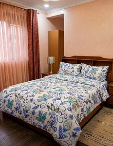 Grace Foam 5*6 Light Duvet Set, 1 Duvet 1 Bedsheet, 2 Pillows Cases - Color Prints Delivered Varies