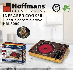 Hoffmans Single Infrared Ceramic Cooker - Multcolour
