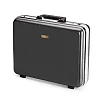 18-inch Medium Size Briefcase Aluminum Frame Anti-Theft Business Briefcase - Black