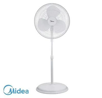Midea 16 Inch Floor Stand Fan -White