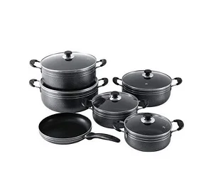 TORNADO 6pcs Aluminum Nonstick Cookware Set