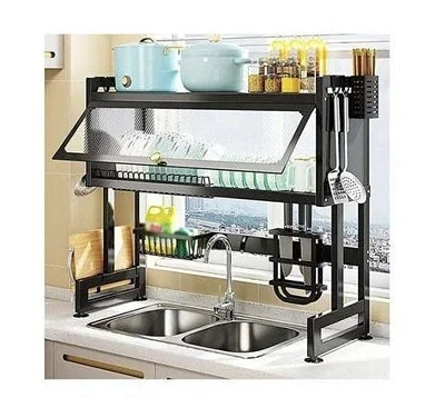 75cm - Over The Sink Dish Drying Rack Dish Drainer For Storage Kitchen Counter