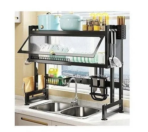 75cm - Over The Sink Dish Drying Rack Dish Drainer For Storage Kitchen Counter