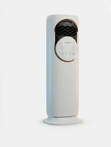 4-in-1 Tower Fan | Cooler and Heater Combo | with 120° oscillation, humidifier, 4L water tank, 9-hour timer, and remote control