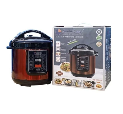 Simbaland 7.0L 14-In-1 Digital Electric Pressure Cooker 2200W - Silver