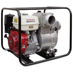 Honda Pressure Petrol Engine Surface Water Pump - 3 inch size - Pumps upto 150m - White / Red
