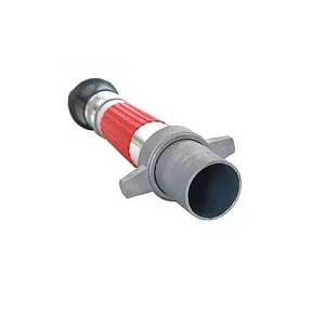 Adjustable Water Hand Sprinkler With Connector - Silver & Orange