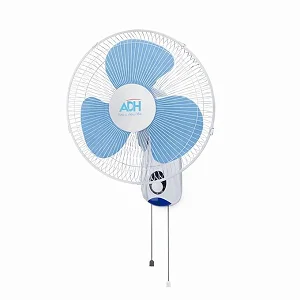6 Inch Wall Mounted Oscillating Fan – White